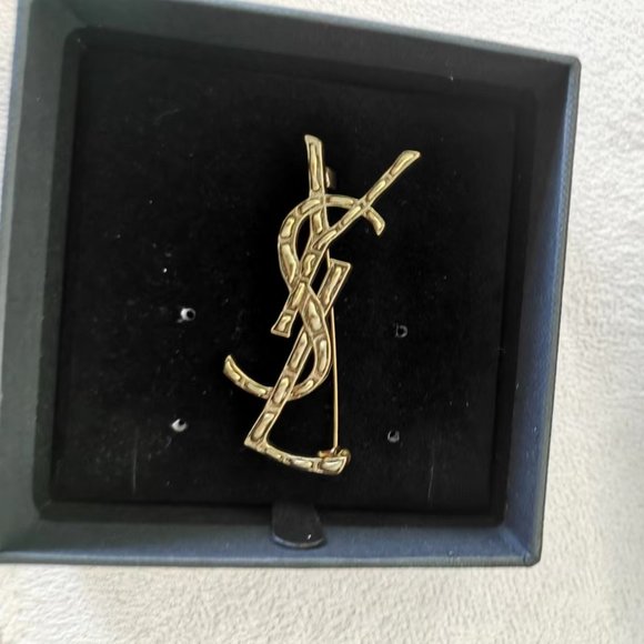 SaintLaurent Brooch